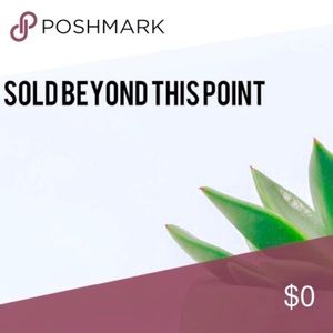 SOLD 🏷 Everything Below Sold